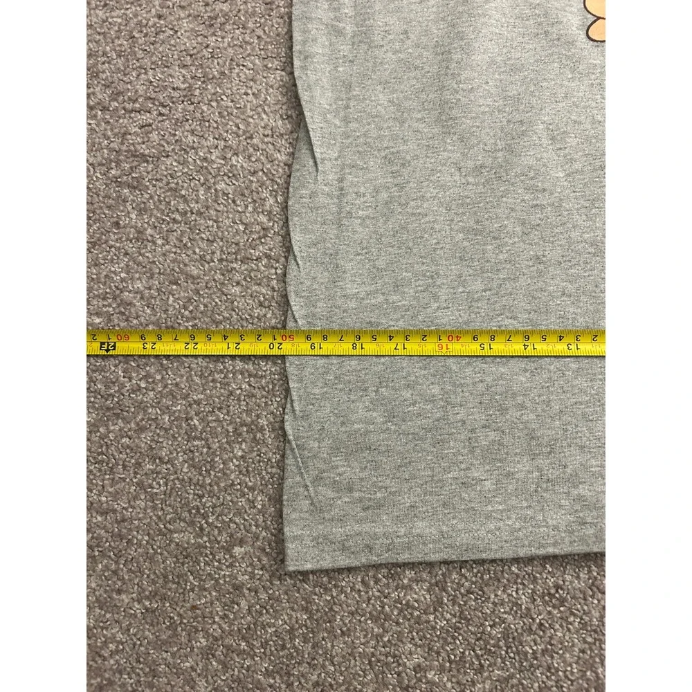 Alstyle Cat Dab Graphic T-Shirt Mens Medium Gray‎ Excellent Short Sleeve Tee
